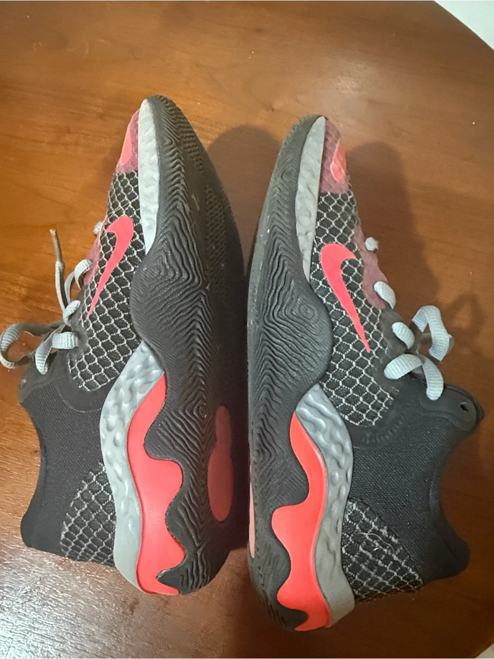 Men’s Nike Renew Elevate II Black/Siren Red-Pink Prime CW3406-008 Sz 8